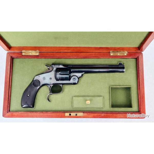 REVOLVER SMITH & WESSON N3 MODELE SINGLE ACTION CALIBRE 44 RUSSIAN - USA XIX Trs bon  U.S.A. XIX 