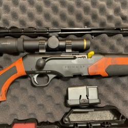 Carabine linéaire ARTTECH straight pull prima SP cal.30-06 camo blaze +montage et leupold vx5 HD