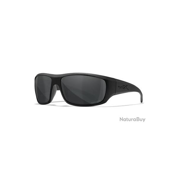 LUNETTES OMEGA CAPTIVATE POLARIZED GREY / BLACK OPS MATTE BLACK FRAME (ACOME08)