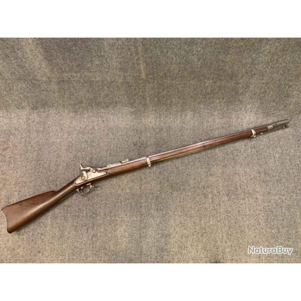 Fusil Springfield 1868 calibre 50-70 Govt tres bel tat (prcurseur du "trapdoor")