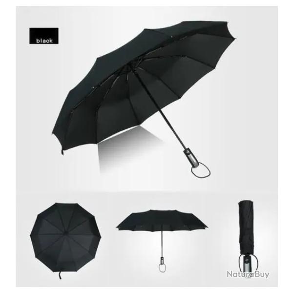 Parapluie Automatique Rsistant au Vent pour Chasseurs et Amateurs d'Outdoor 10 Baleines  103 cm