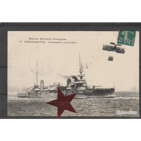 CPA- Marine Militaire Franaise - Dmocratie - Cuirass a toureilen-N797