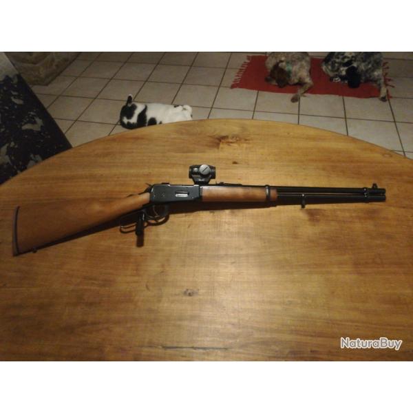 Mossberg 464 calibre 30-30 winchester point rouge holosun hs403r 2 moa.