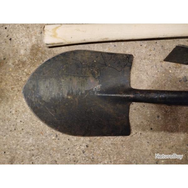 Kit pelle pioche hache ww2 jeep willys