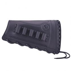 Support de crosse de fusil en cuir fait à la main-*Lefty Black 20GA-*