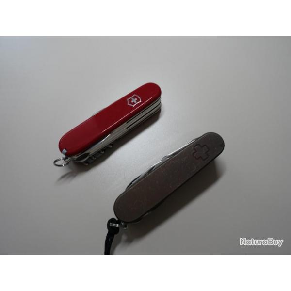 2 VICTORINOX WOODSMAN