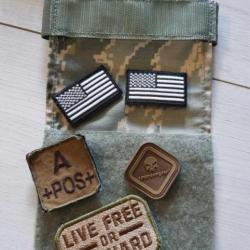 lot patch us army airsoft drapeau moral