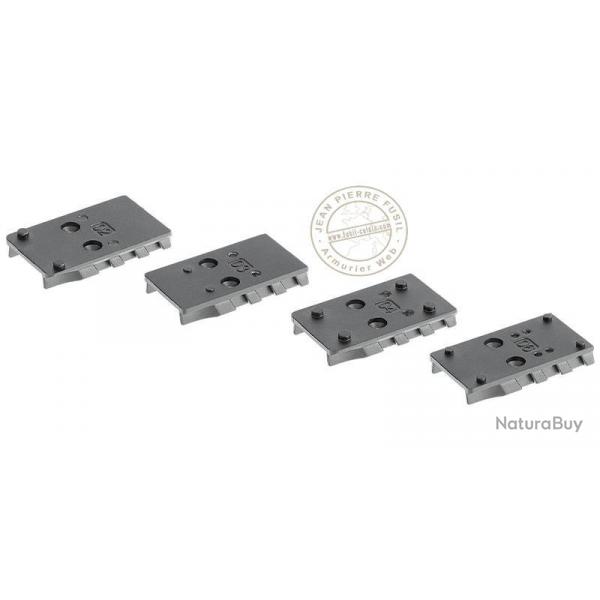 Lot de 4 interfaces d'adaptation pour Walther PDP Compact