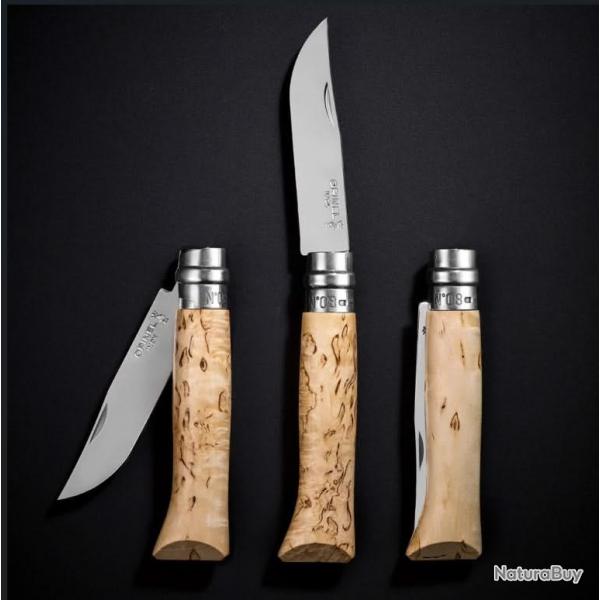 Couteau Opinel N8 Sampo - dition Limite Bouleau Madr