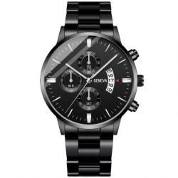 Montre en acier inoxydable à quartz - LIVRAISON GRATUITE - ref.2