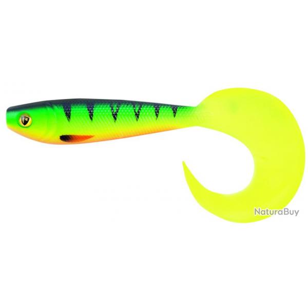 Leurre Souple FOX RAGE Pro Grub 10cm  l'unit Firetiger