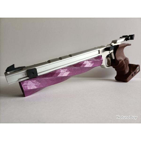 Fourreau de Protection "PURPLE" Brillant  pour bombonne d'air comprim Pistolet 10 Mtres Steyr.