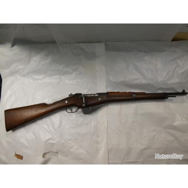 mousqueton Berthier 92 cam 8mm lebel sorti de grenier