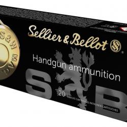 MUNITIONS S&B CALIBRE 460 S&W MAG JHP 255grs 16,5g 10 boites ( 200 munitions )