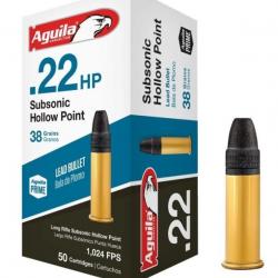 AGUILA 22lr Subsonic "Hollow Point" x50