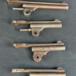 lot de 4 canon pour revolver iver and johnson 38 sw