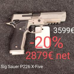 SIG P226 X-FIVE STAS custom Work 9x19 disponible // promotion spéciale