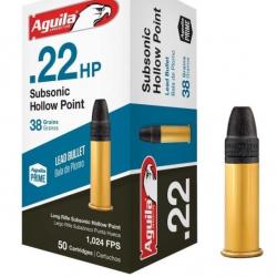 AGUILA 22lr Subsonic "Hollow Point" x500