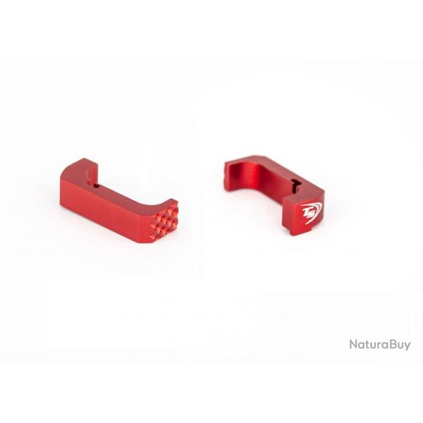 TONI SYSTEM - BOUTON CHARGEUR AMOVIBLE GLOCK GEN 4/5 ROUGE