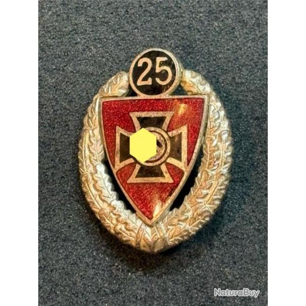 Badge anciens combattants 25 ans RKB allemand ww2 insigne badge ges gesh