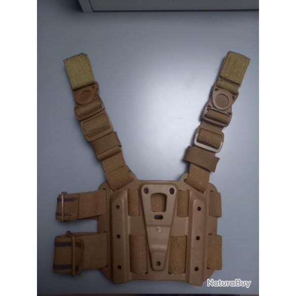 Blackhawk Serpa drop leg platform holster coyote