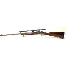 OCCASION CARABINE BROWNING MODELE 1885 - CAL 45/70GVT - CANON OCTOGONAL DE71CM - LUNETTE