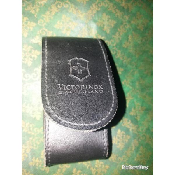 etuis ceinture cuir vide couteaux suisse victorinox switzerland