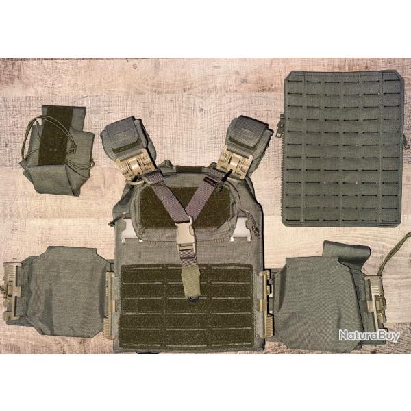 Gilet Tactique quip Tiger Tailor Platecat Gen 4 Ranger Green