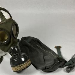 MASQUE À GAZ ET SAC PARACHUTISTE ALLEMAND 39/45