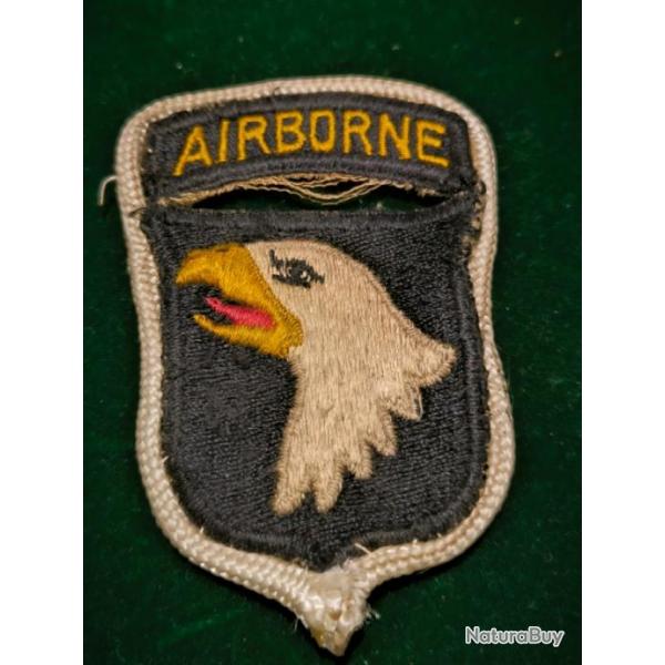 Patch 101 th Airborne original  WW2 pour uniforme de parade