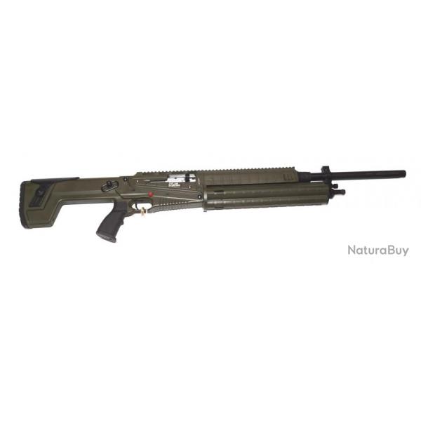 Fusil semi auto  calibre 12 Atlas force AS-17 vert olive  cat&eacute;gorie C