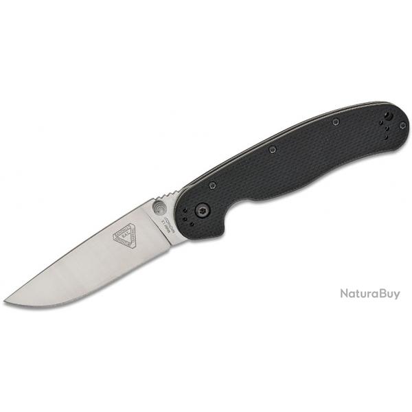 Couteau Ontario RAT Model 1.5 Lame CPM MagnaCut Manche G-10 Noir Linerlock Clip ON8880