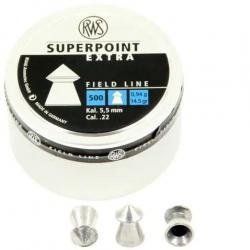 500 plombs RWS Superpoint Extra 5,5mm 0,94g