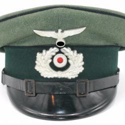 Casquette allemande Schirmmütze sous officier Pionnier WW2