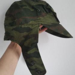 CASQUETTE CAMOUFLAGE FLORA 98 ARMÉE RUSSE TAILLE 57 NEUVE 2004