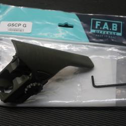 Busc/Appui-joue Olive Drab Green réglable FAB Defense GSCP pour crosse GL-Shock REF 89/2024