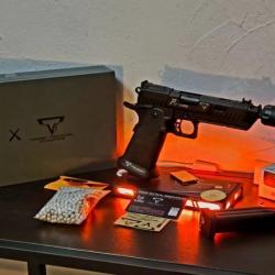 TTI PIT VIPER FULL BLACK EDITION EMG JOHN WICK 4 AVEC TRACEUR ACETECH BIFROST + ACCESSOIRES NEUFS!