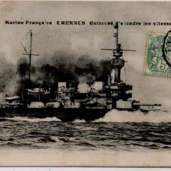 CPA - Marine de guerre. Cuirassé d'escadre " BRENNUS  N°1170