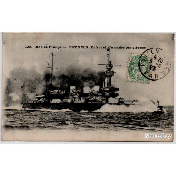 CPA - Marine de guerre. Cuirass d'escadre " BRENNUS  N1170
