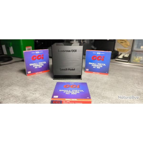 Distributeur pour boite d'amorces CCI Small Pistol - Impression 3D | PLA+