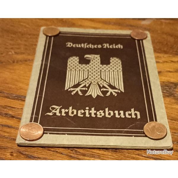 Livret allemand WW2 original