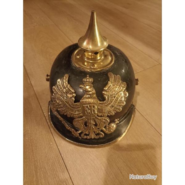 Casque  pointe arme prussienne Pickelhaube
