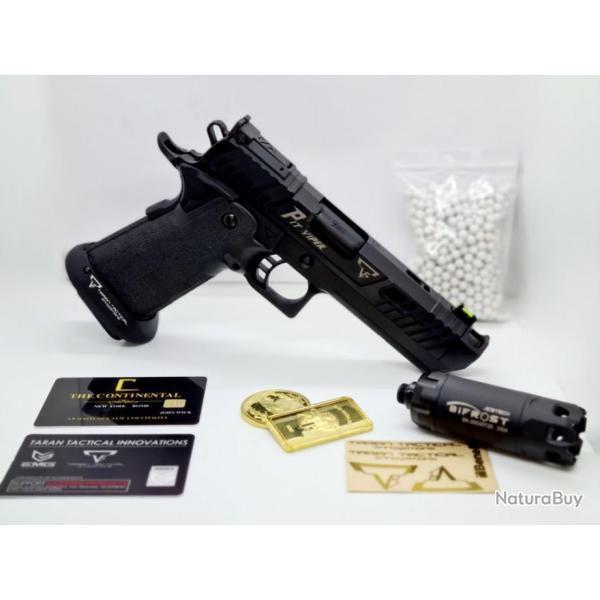 TTI PIT VIPER BLACKOUT DITION LIMITE EMG JOHN WICK 4 / AVEC TRACEUR ACETECH BIFROST PRODUITS NEUF.