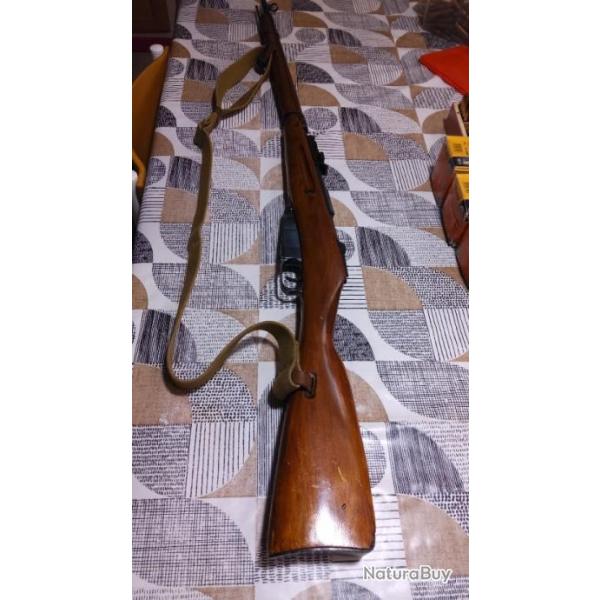 Mosin nagant 91-30 en 7,62x54r avec nombreuses munitions