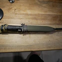 Baïonnette de GARAND USM 5 A1 MIL PAR COL avec fourreau USM8 A1