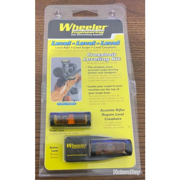 Niveau a bulle Wheeler pour rglage optiques