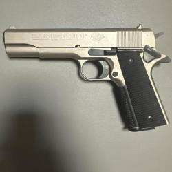 Colt Gouvernement 1911 chromé cal.9mm