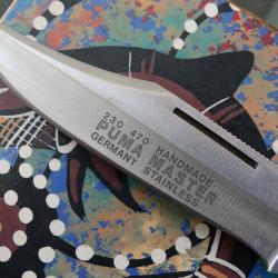 GRAND COUTEAU PUMA MASTER 230 470 Handmade