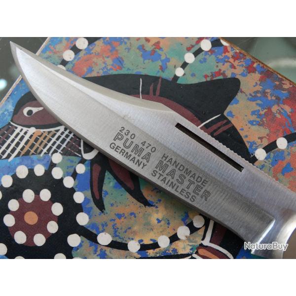 GRAND COUTEAU DE POCHE PUMA MASTER 230 470 Handmade