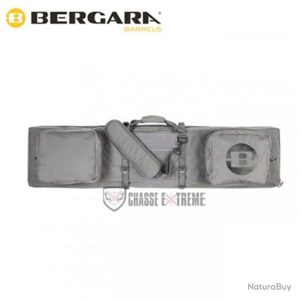 Housse BERGARA Double 130x30x8 cm Gris